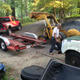 Illustration for article titled How To Tow A Project Car From An Impossible Place: The 7-Hour Saga